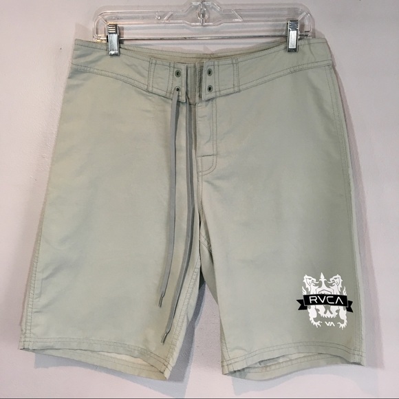 RVCA Other - Men’s RVCA Cream Gray Boardshorts Size 32